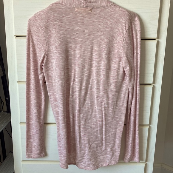 💕 Mesh&Lace LS Wrap Shirt NWOT - Picture 2 of 4